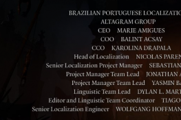《博德之门3》漏掉巴西翻译人员名单 拉瑞安绝不容忍！